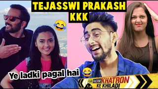 Tejasswi Prakash Comedy in Khatron Ke Khiladi - KKK10 Chanpreet Chahal