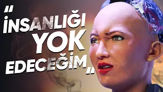 Robot Sophia'nın Anlatılmayan Hikayesi! Robotlar İnsanları Kölesi mi Yapacak?