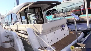 2019 Jeanneau NC33 Yacht - Deck and Interior Walkaround - 2018 Cannes Yachting Festival