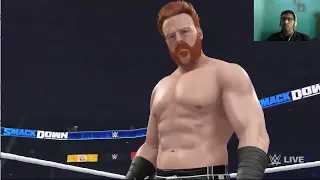 WWE Smackdown Cody vs Sheamus Championship Match Facecam Gameplay in Hindi Commentary - WWE 2K24