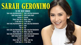 Sarah Geronimo ~ The Best of Sarah Geronimo (Super Nonstop playlist) ~ OPM TOP SONGS 2024