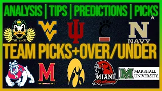 FREE NCAAF 9/4/21 Picks and Predictions Today NCAAF Betting Tips and Analysis