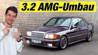 3.2 AMG-Umbau + Neuer Lack am 15.000€ 190E 230 Kompressor