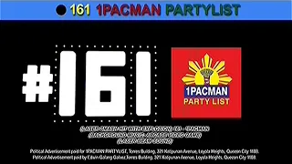 1PACMAN Partylist Paid TV Ad March 2022 15s (ABS-CBN Network Version)