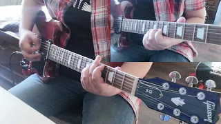 Король И Шут кавер Внезапная голова на электрогитаре (guitar cover)