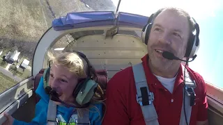 Ellyse's First RV-6 ride