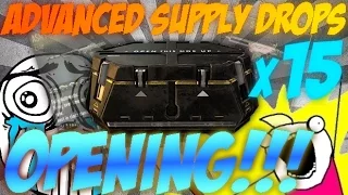 INSANE 15 Advanced Supply Drop Opening!!! OMG YES!!! [Call of Duty: Advanced Warfare]