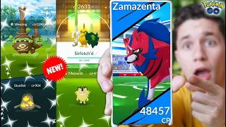 * GENERATION 8 * in Pokémon GO + ZACIAN AND ZAMAZENTA, NEW GALAR SHINIES, & MORE!