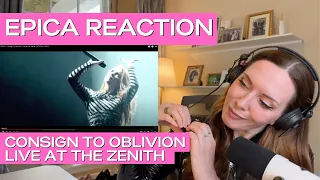 First-time reaction to EPICA | Consign To Oblivion Live at the Zenith
