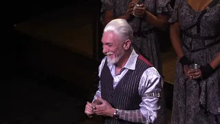 Patrick Page's Final Hadestown Curtain Call (We Raise Our Cups + Speeches) 12/30/2022