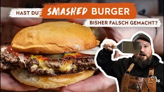SMASHED BURGER REZEPT | So geht's richtig | BBQ Madness