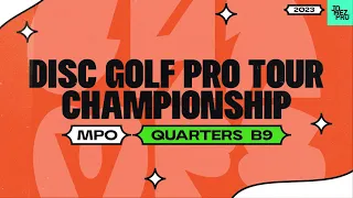 2023 Disc Golf Pro Tour Championship | MPO R2B9|Heimburg, Robinson, Klein, Wysocki | Jomez Disc Golf