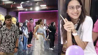 Shruti’s first Dance Workshop | surprised Aneri for her birthday 🥳 ♥️