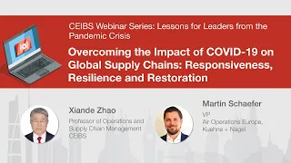 Lessons for Leaders from the Pandemic Crisis: The Impact of COVID-19 on Global Supply Chains