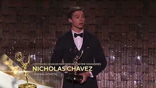 Nicholas Alexander Chavez wins Outstanding Younger Performer (Daytime Emmys 2022)