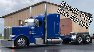 We SWAPPED A NEW ENGINE into my 389 Peterbilt… No more DPF!