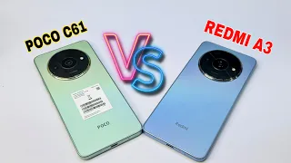 "Poco C61 Vs Redmi A3 Unboxing and Comparison"