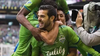 GOAL: Víctor Rodríguez scores a beauty to double the Sounders lead