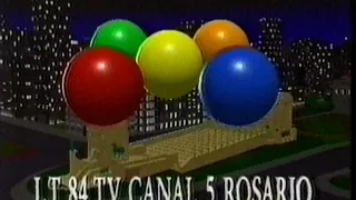 ID LT 84 TV Canal 5 Rosario - 1996