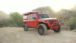 MB Quart Jeep Rear Overhead Soundbar Installation