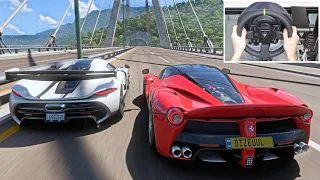 Ferrari LaFerrari - Forza Horizon 5 | Goliath Race Thrustmaster TX Gameplay