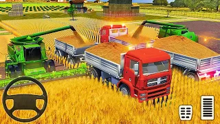 Real Farm Tractor Driving Simulator - Harvesting Sim 2020 - Android Gameplay