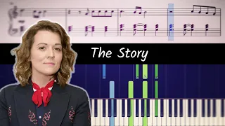Brandi Carlile - The Story - Piano Tutorial + SHEETS