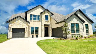 3800+ sq ft Trinity 2 Plan by Stonehollow Homes in Blue Ridge TX