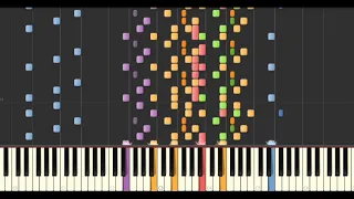 Yann Tiersen - Le Compteur (Synthesia Tutorial)