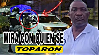 POLICÍA QUE ESTABAN EN MACUTEO PARAN CORONEL Y SE LLEVAN TREMENDA SORPRESA ¿QUE OPINA?