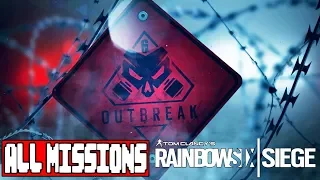 Rainbow 6 Siege Operation Chimera OUTBREAK ALL MISSIONS - No Commentary