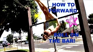 Beginner Gymnastics How To Do A Forward Roll On The Bars With Coach Meggin!