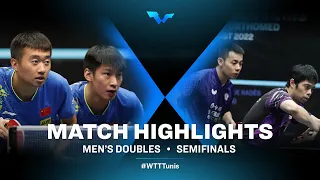 Zhao Zihao/Xue Fei vs Chuang Chih-Yuan/Chen Chien-An | MD | WTT Contender Tunis 2022 (SF)