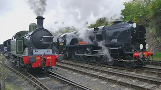 SVR Spring Steam Gala 2024 - Severn Valley Railway at Bewdley - Passenger & freight