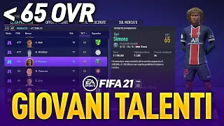 TOP GIOVANI TALENTI ECONOMICI (MASSIMO 65 OVR) SU FIFA 21 [UFFICIALE] | FIFA 21 Carriera Allenatore