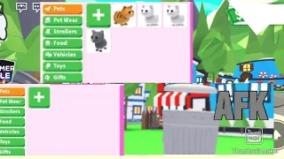 Going AFK As a Trashcan For 24 hours in Adopt me! (I FAIL) (Roblox)