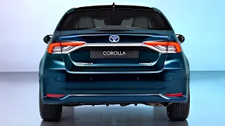 New 2023 Toyota Corolla Hybrid Compact Sedan Facelift Interior & Exterior