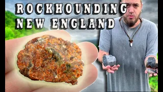 Rock Hounding New England! ROCKHOUNDING TRAVEL ADVENTURE!