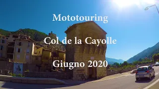 COL DE LA CAYOLLE IN MOTO