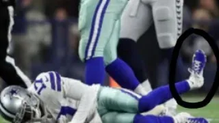 Dallas Cowboys player Allen Hurns gruesome ankle injury (full play)