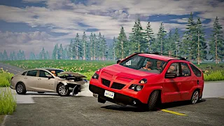 BeamNG Drive - Dangerous Driving and Accidents #46
