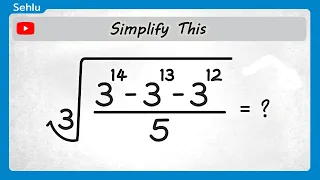 😎 How To Solve This Math Problem | #sehlu #math #exponential #mathrules