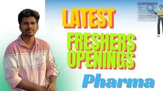 Latest Pharma Jobs for freshers and Experienced #freshersjobs  #jobs