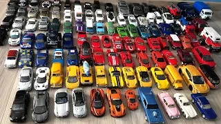 There are not many cars. All my models. Diecast cars toys.