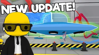 I Opened the SECRET Mountain Base & Found a UFO in the NEW Wobbly Life Update!