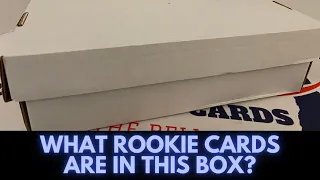 WHAT MODERN AND VINTAGE ROOKIE CARDS ARE IN THIS BOX?