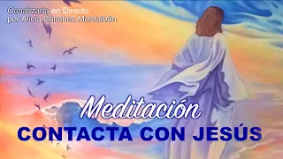 ⭐️ MEDITACIÓN GUIADA para Contactar con JESÚS😇  *(Meditación Profunda)