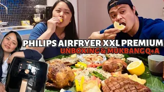 PHILIPS AIRFRYER XXL PREMIUM | UNBOXING AND MUKBANG