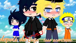 ✨Depois do beijo... isso aconteceu..✨{mini filme💕}||sasunaru🧡💙||•yaoi•~gacha club🍒~