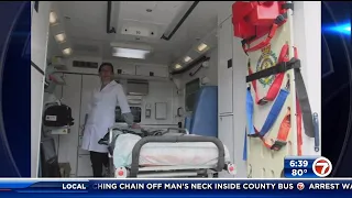 South Florida doctor donates ambulance to help the injured in Ukraine